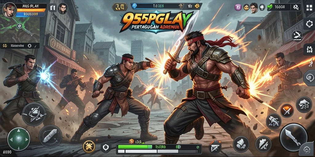 Tampilan menarik dari gameplay 95PGPLAY yang penuh aksi.