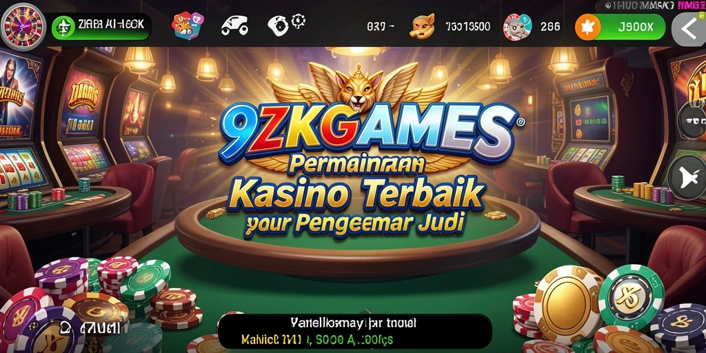 Tampilan gameplay kasino yang menarik di 9ZKGAMES.