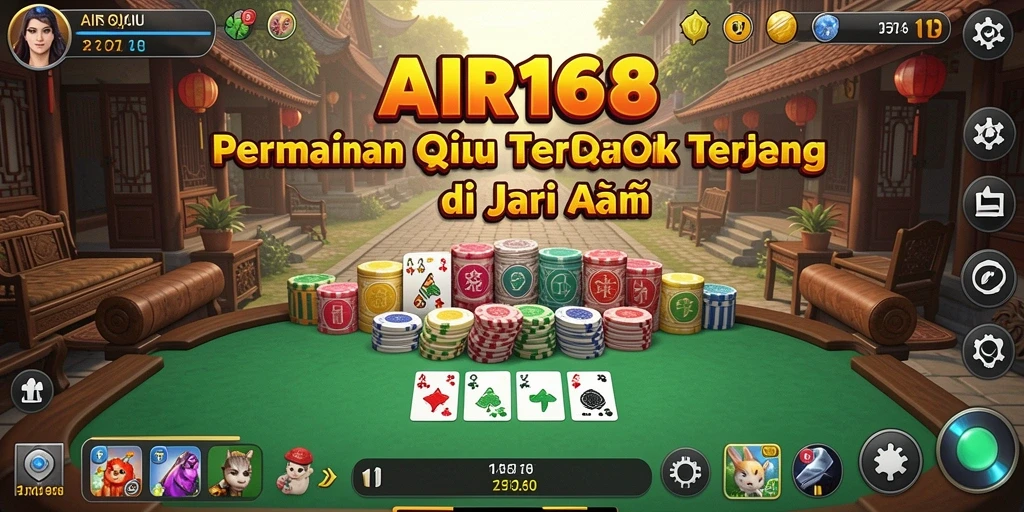 Tampilan gameplay QiuQiu yang mendebarkan dan interaktif.
