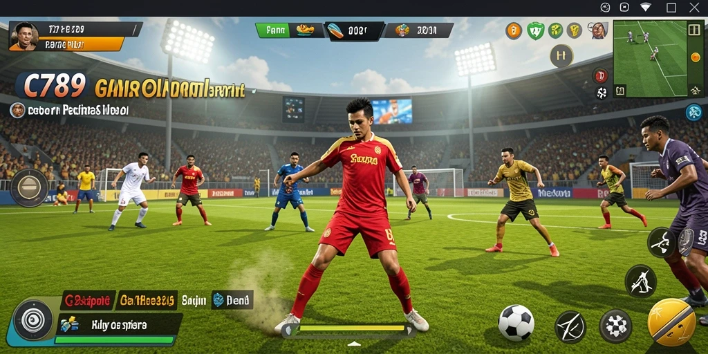 Gameplay seru C789 dengan tampilan olahraga yang menakjubkan.
