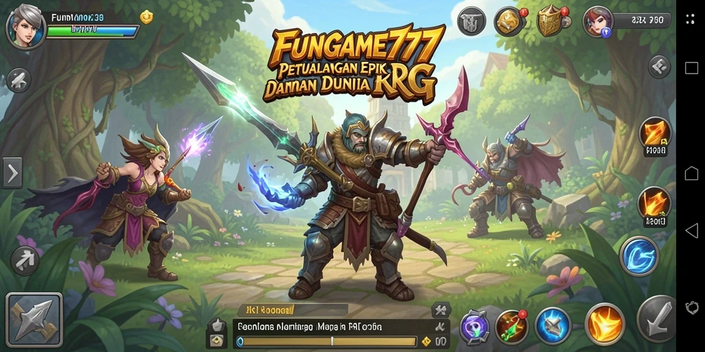 Gameplay FUNGAME777 yang menarik dengan petualangan RPG yang mendebarkan.