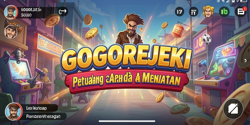Screenshot gameplay GOGOREJEKI yang penuh aksi dan tantangan.