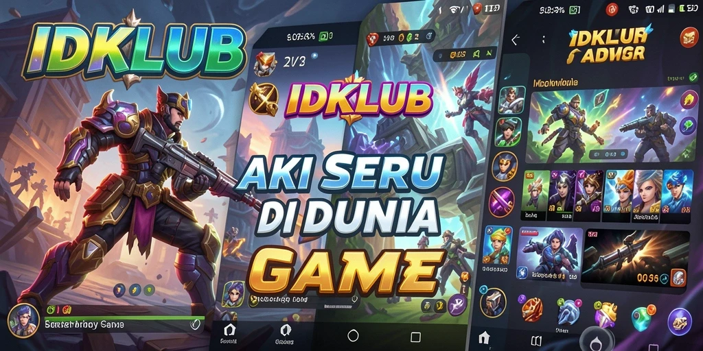Tampilan gameplay seru di IDKLUB dengan aksi mendebarkan.