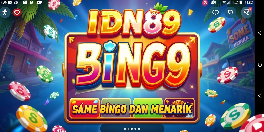 Tampilan gameplay menarik dari game Bingo IDN89.