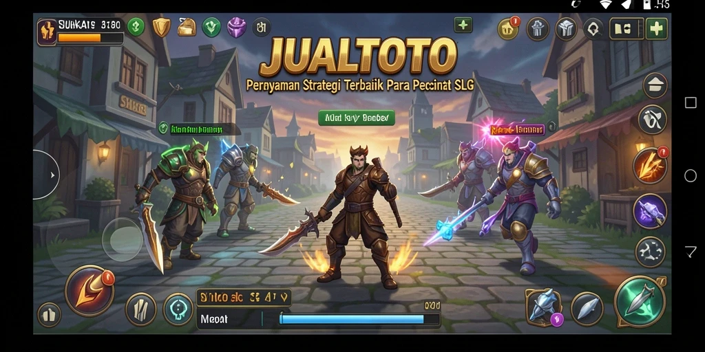 Tampilan gameplay JUALTOTO yang menarik dan interaktif.