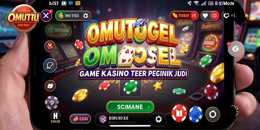 Tampilan utama gameplay OMUTOGEL dengan berbagai pilihan permainan kasino.